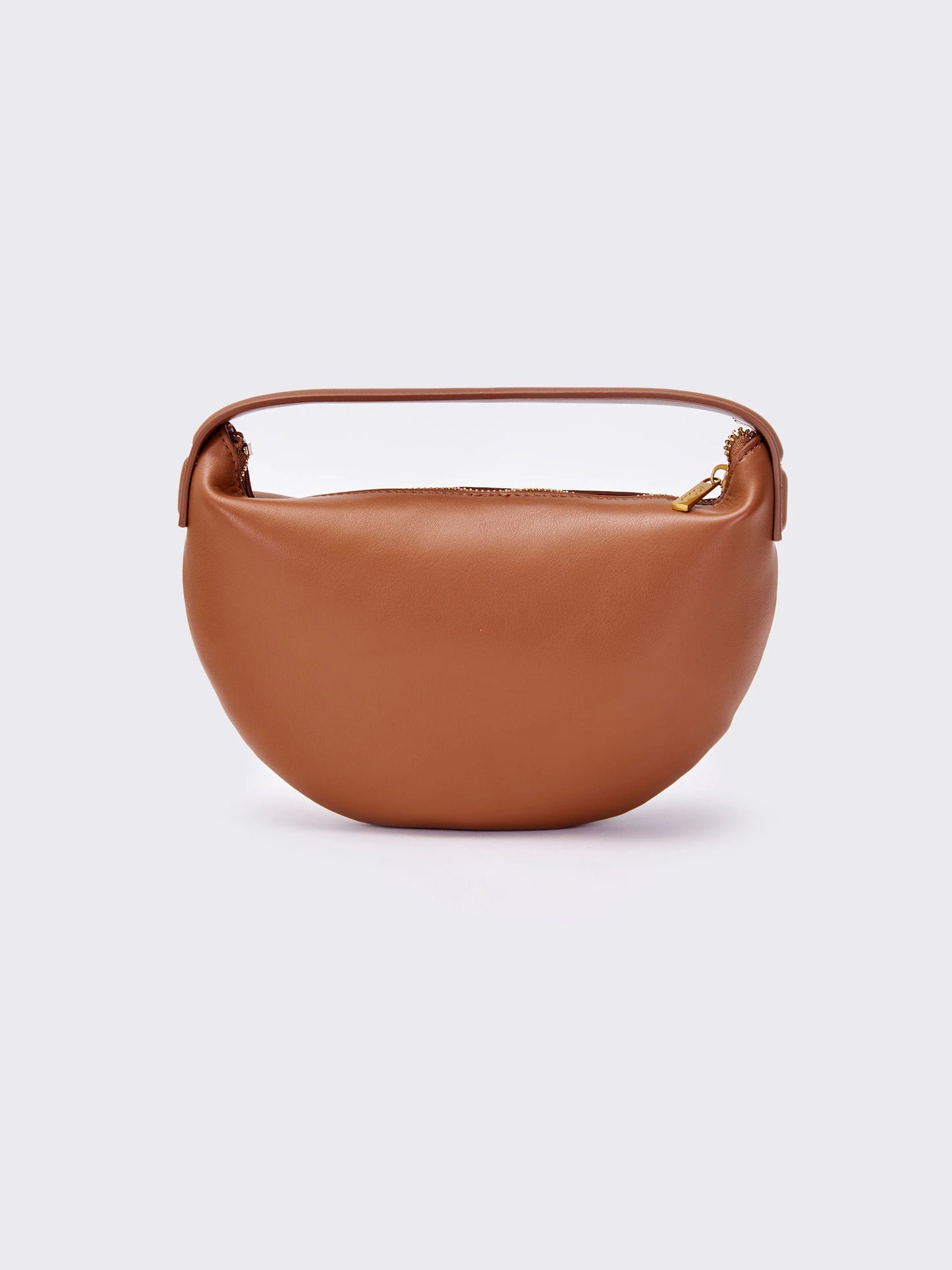 CROISSANT-HANDTASCHE IN CAMEL