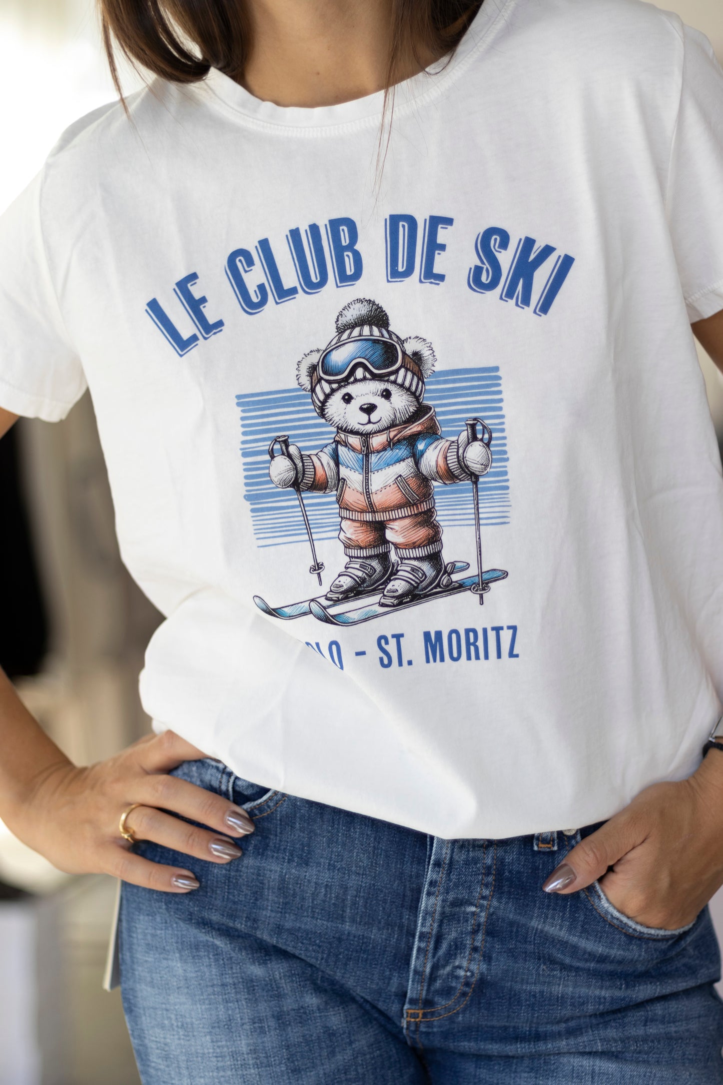 T-SHIRT "LE CLUB DE SKI"