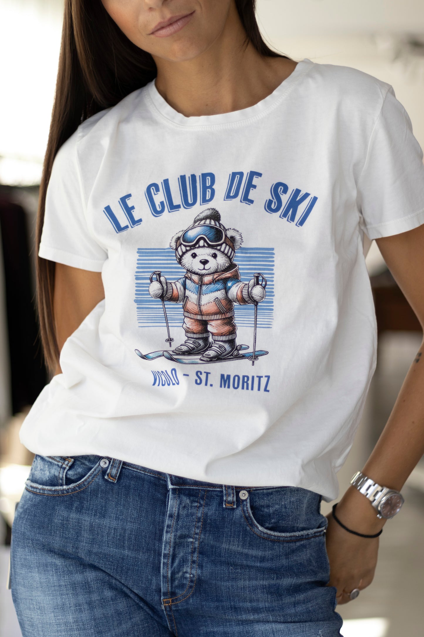 T-SHIRT "LE CLUB DE SKI"