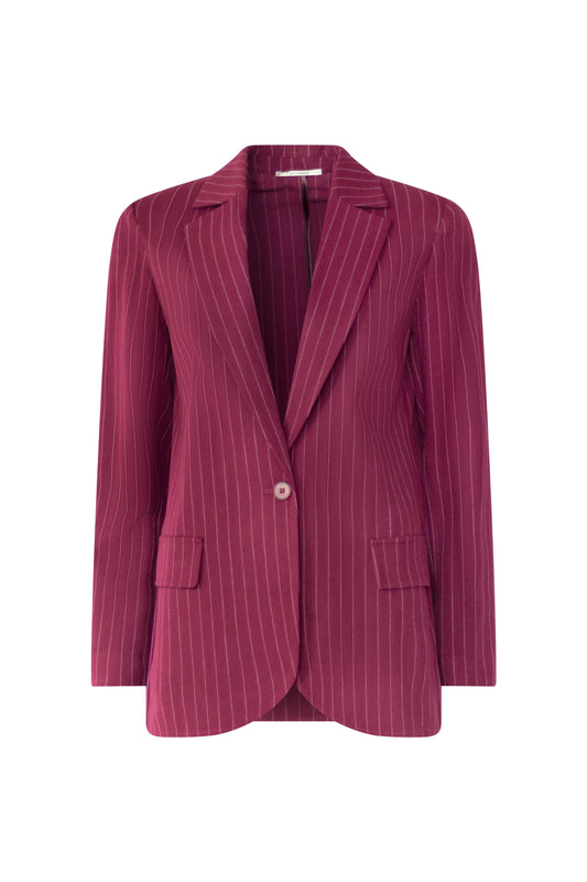 BLAZER IN BORDEAUX