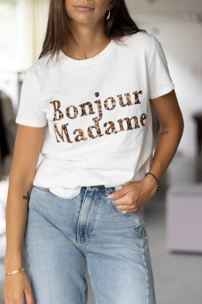 T-SHIRT "BONJOUR MADAME"