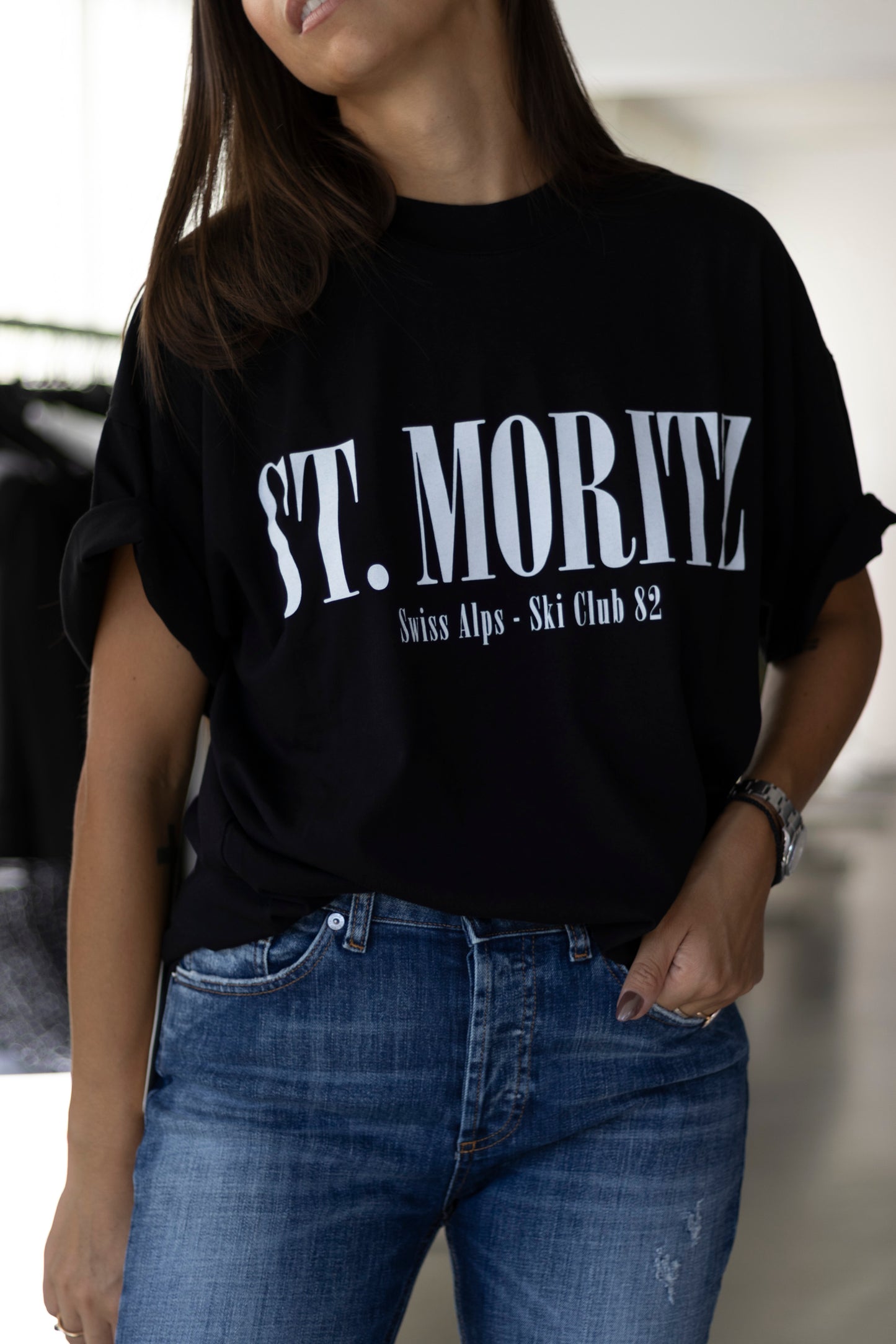 T-SHIRT "ST. MORITZ“