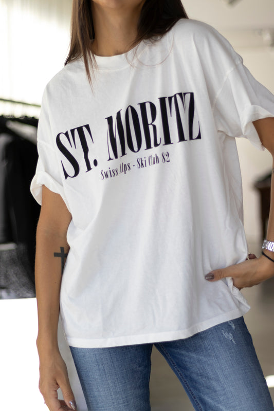 T-SHIRT "ST. MORITZ“