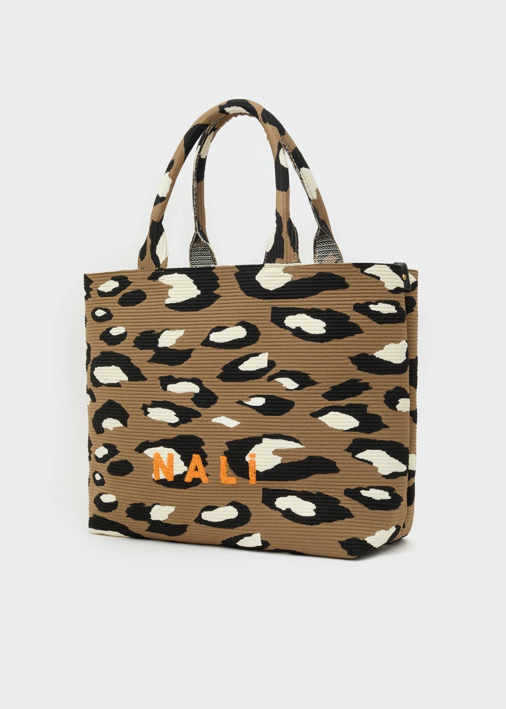 TOTE BAG MIT LEOPARDENMUSTER